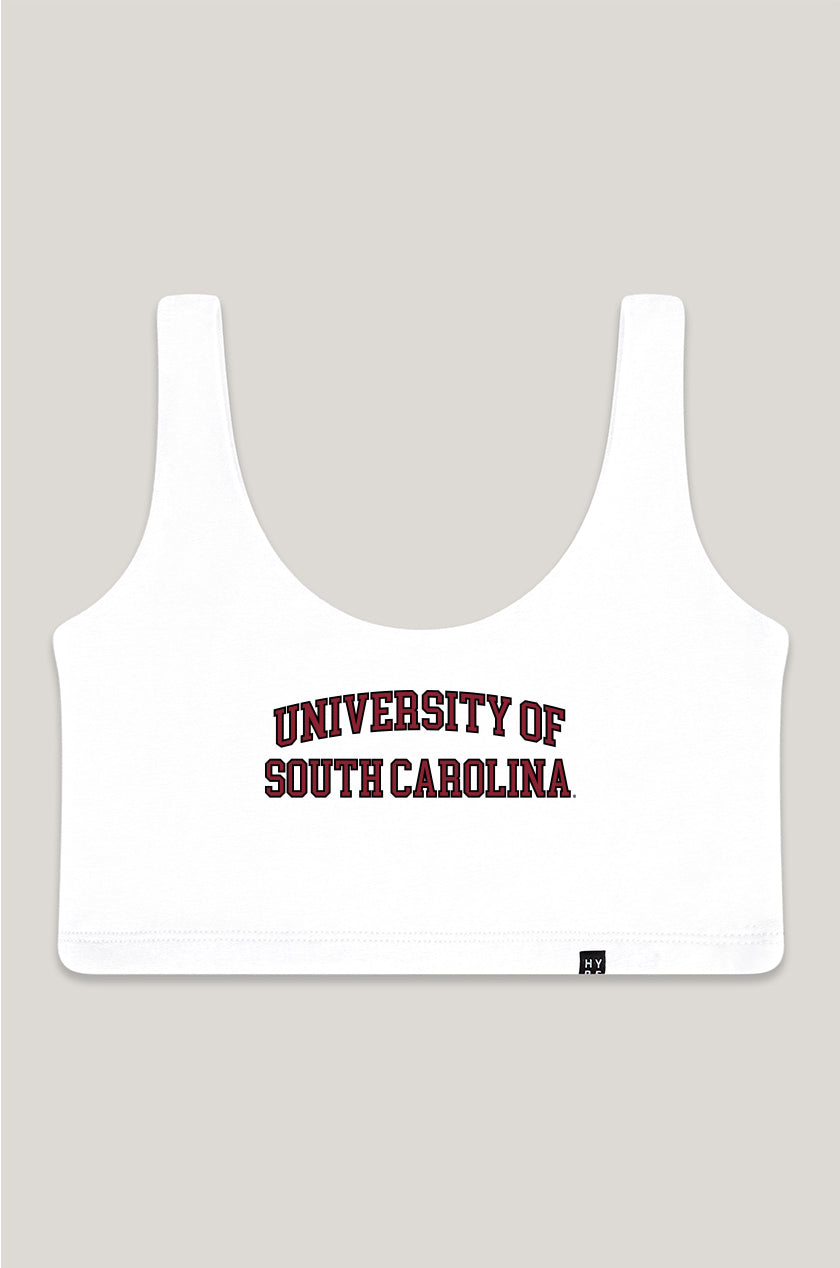 University of South Carolina | Scoop Neck Crop Top