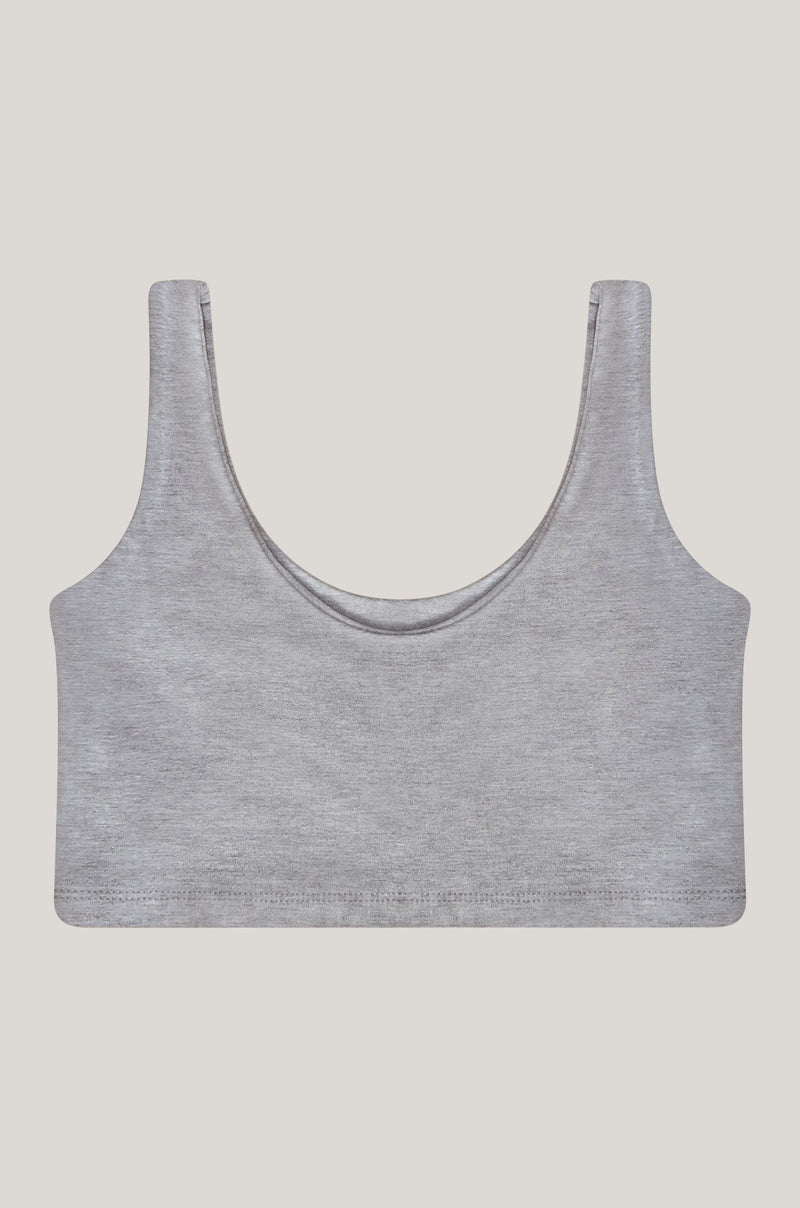 UT Austin | Scoop Neck Crop Top