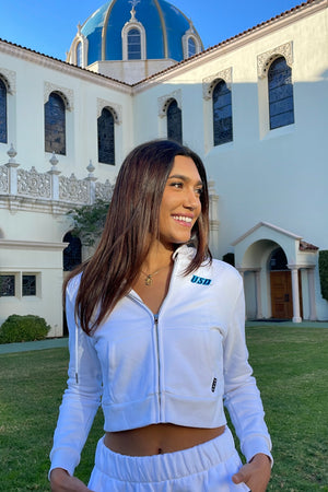 USD  Mia Zip Sweater