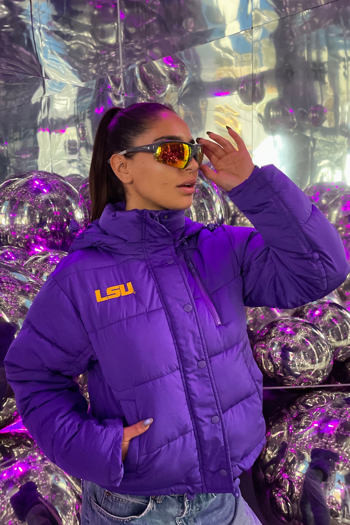 LSU Puffer Jacket