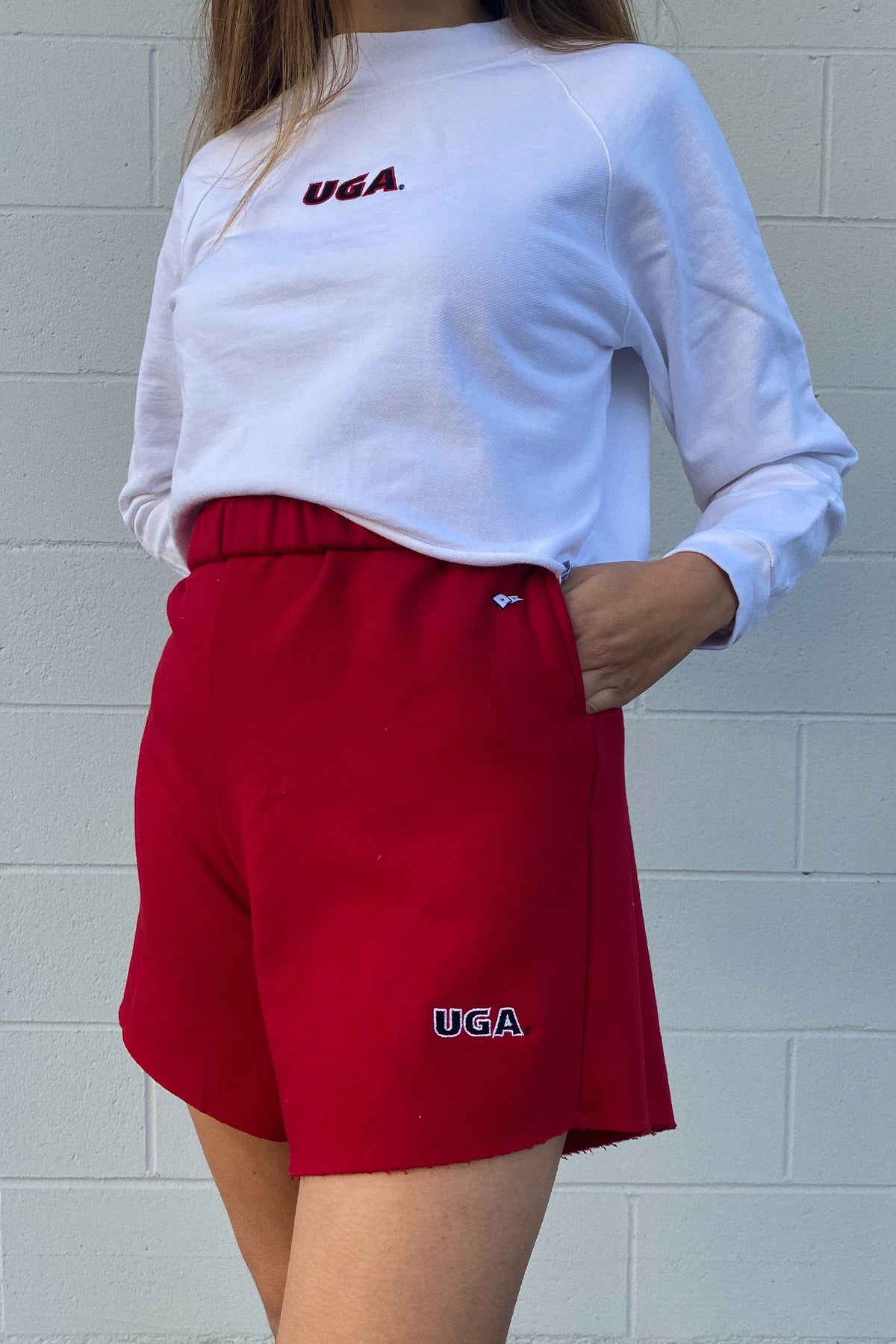 University of Georgia Cut Off Sweatshorts