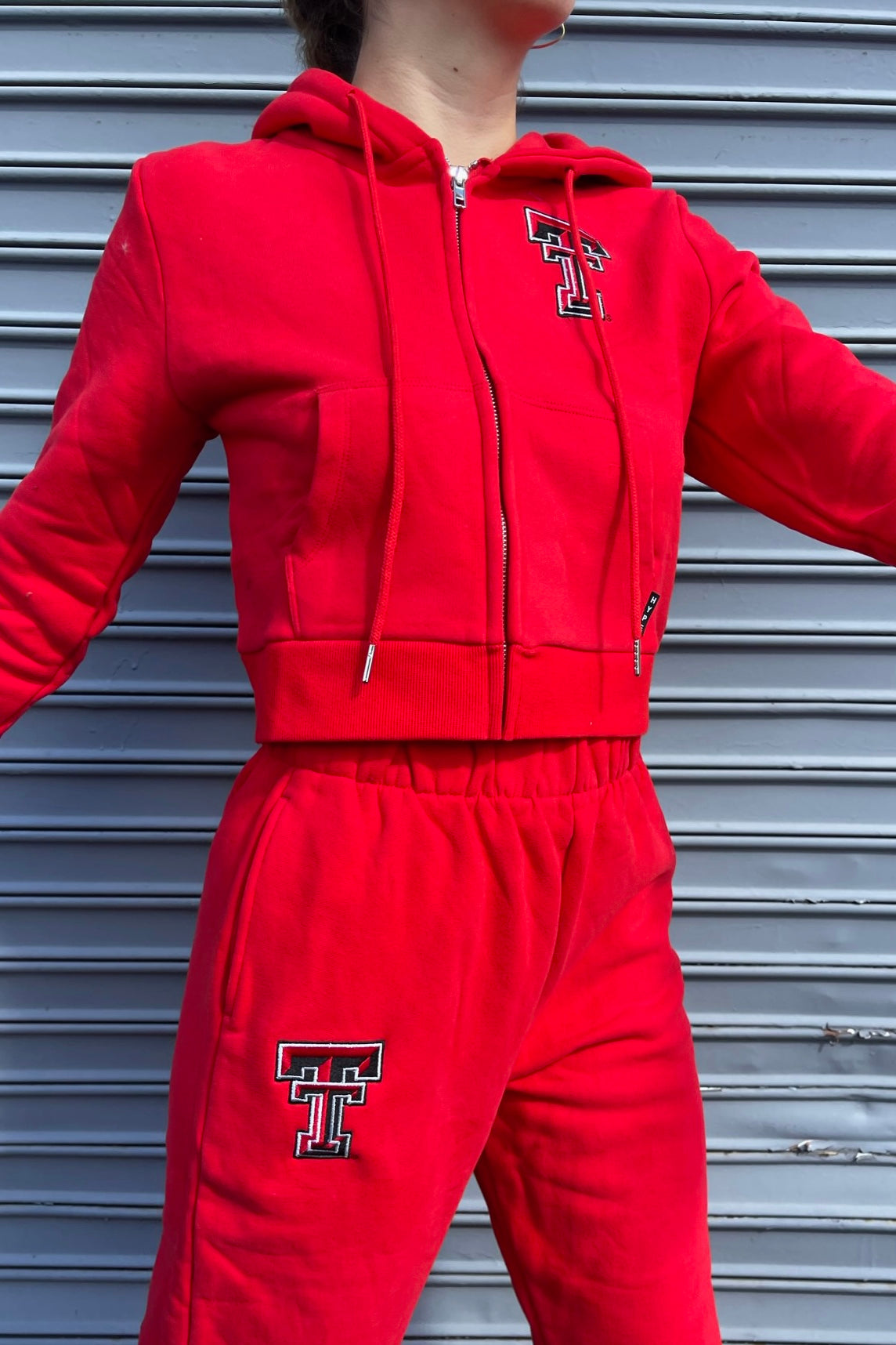 Texas Tech  Mia Zip Sweater