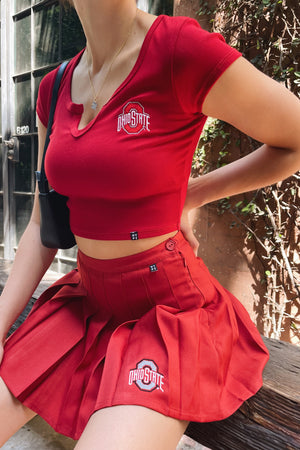 Ohio State Tennis Skirt