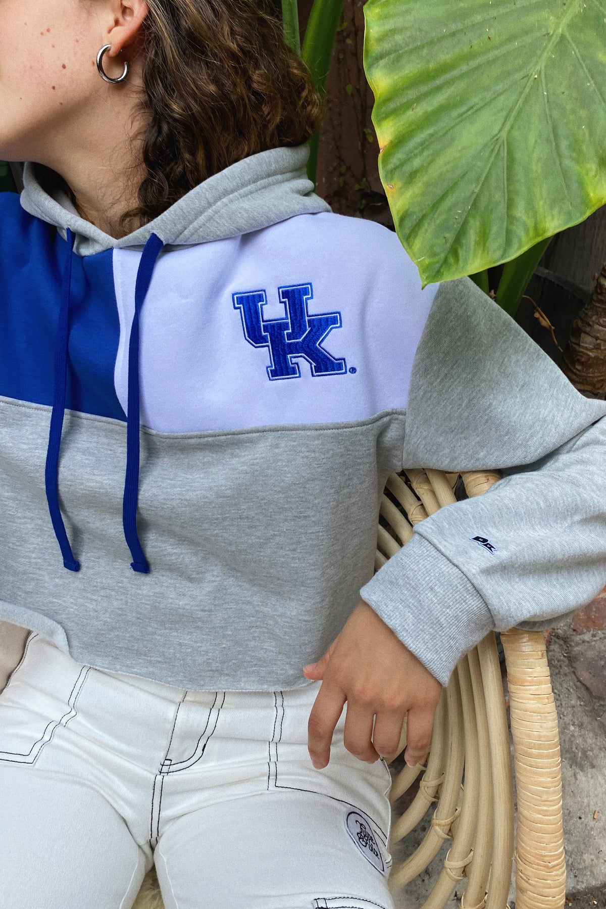 Kentucky Color-Block Hoodie