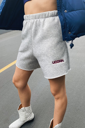 UConn Cut Off Sweatshorts