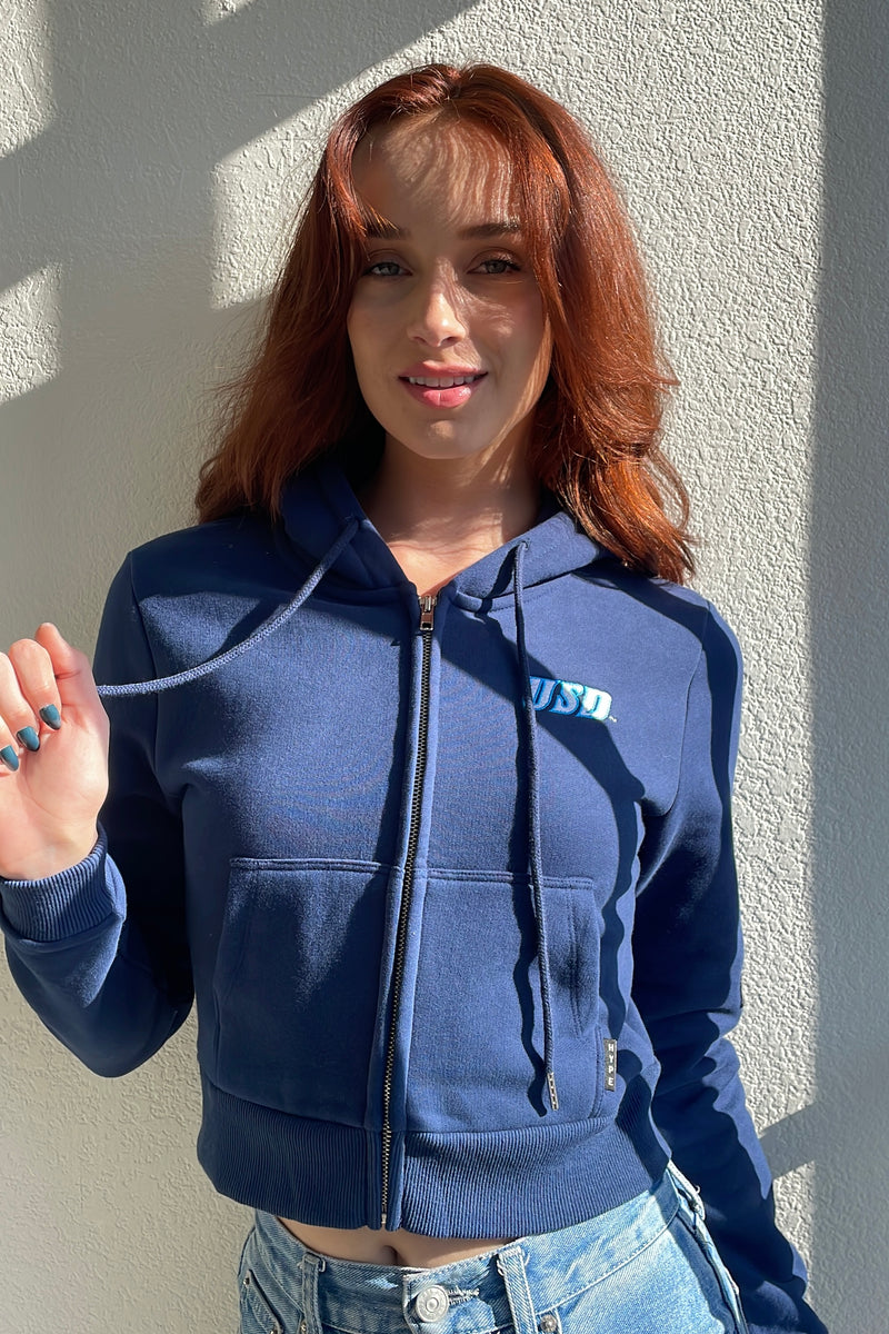 USD Mia Zip Sweater