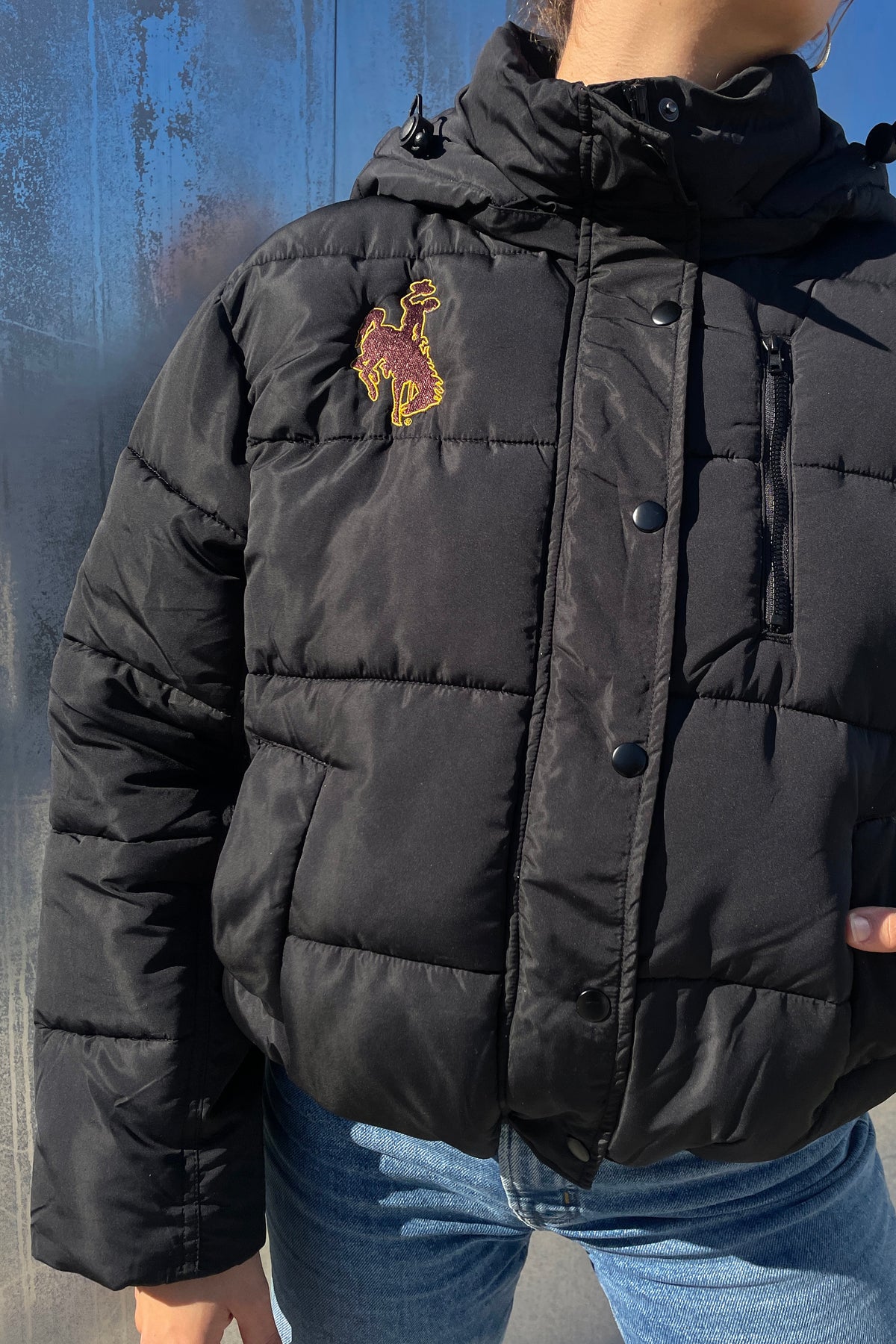 University of Wyoming Puffer Jacket